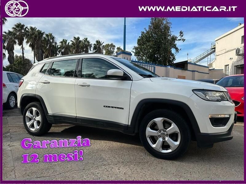Usata Jeep Compass Longitude 140 CV (102 kW) 2017 Bianco pastello SUV