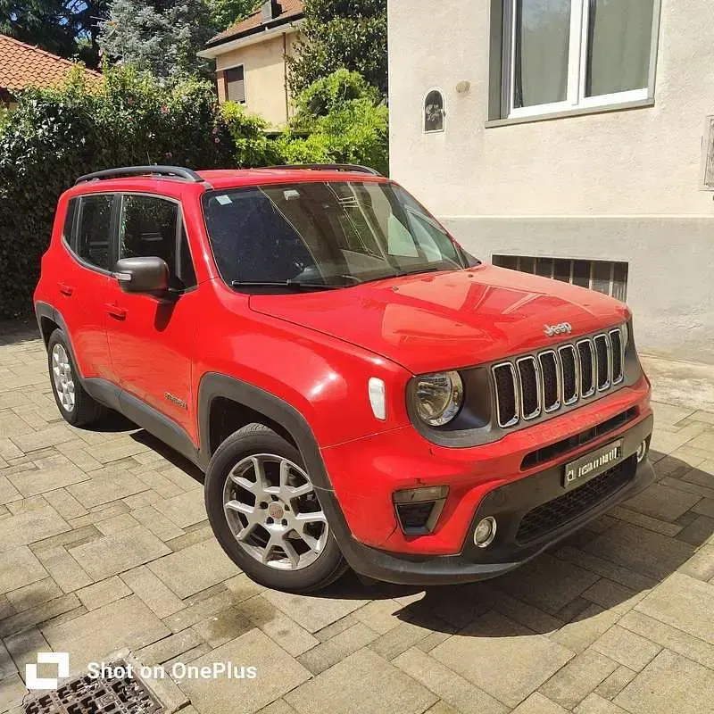 Usata Jeep Renegade Longitude 120 CV (88 kW) 2019 Rosso SUV