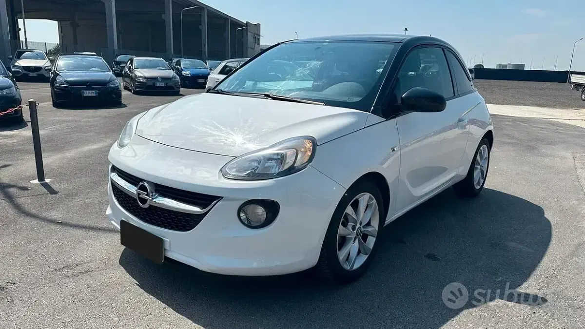 Usata Opel Adam 87 CV (63 kW) 2014 Bianco Utilitaria