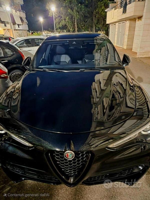 Usata Alfa Romeo Stelvio 190 CV (139 kW) 2022 Nero SUV