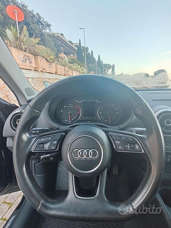 Usata Audi A3 S-Line 150 CV (110 kW) 2016 Nero Berlina