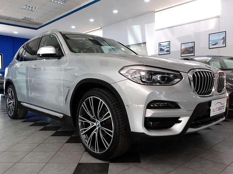 Usata BMW X3 xLine 190 CV (139 kW) 2020 Argento SUV