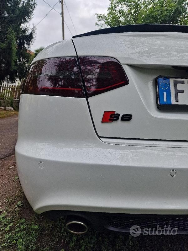 Usata Audi A6 S-Line 232 CV (170 kW) 2009 Bianco Berlina