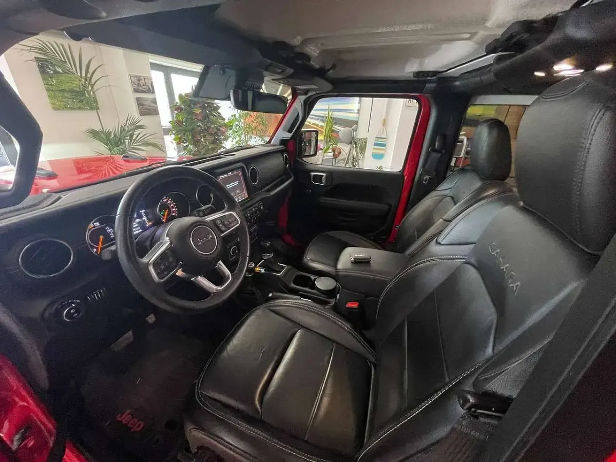 Usata Jeep Wrangler Sahara 200 CV (147 kW) 2021 Rosso SUV