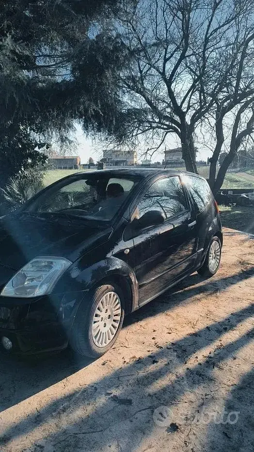 Usata Citroën C2 68 CV (50 kW) 2006 Nero Utilitaria