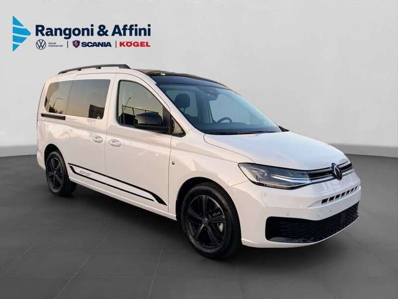Bicolore bianco nero Nuova 2025 VW Caddy Maxi Edition Monovolume | 41.800 € (Ottimo prezzo) - Immagine 1/4