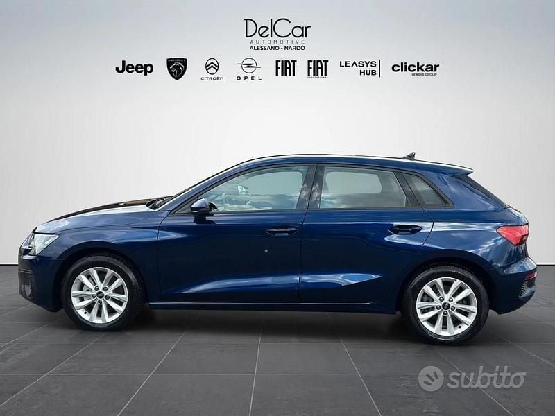 Usata Audi A3 Business 150 CV (110 kW) 2023 Blu Berlina