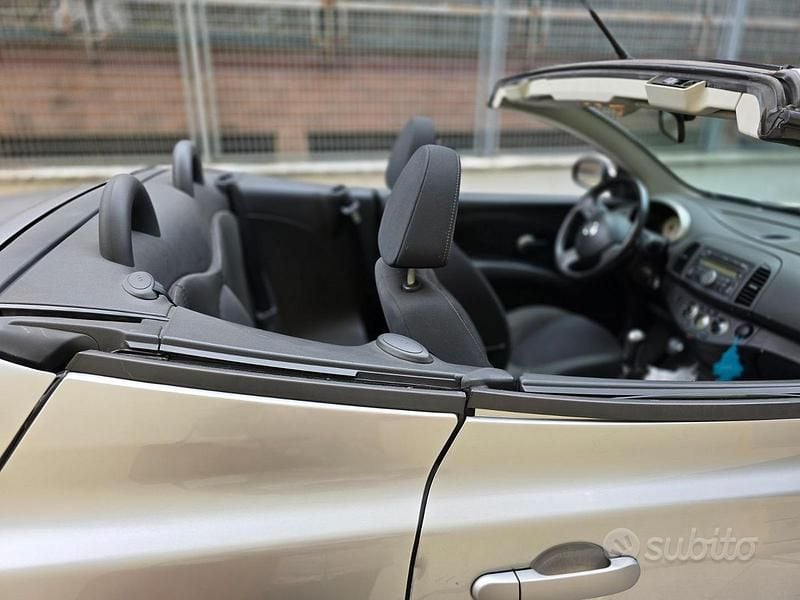 Usata Nissan Micra C+C 110 CV (80 kW) 2009 Grigio Cabrio