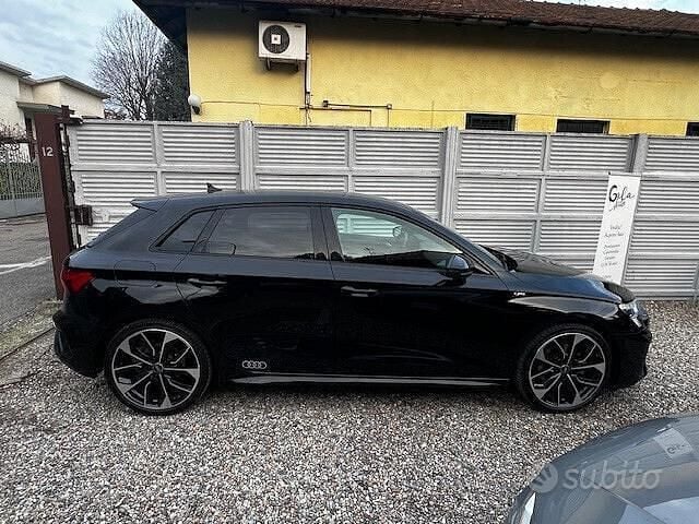 Usata Audi A3 S-Line 200 CV (147 kW) 2022 Nero Berlina