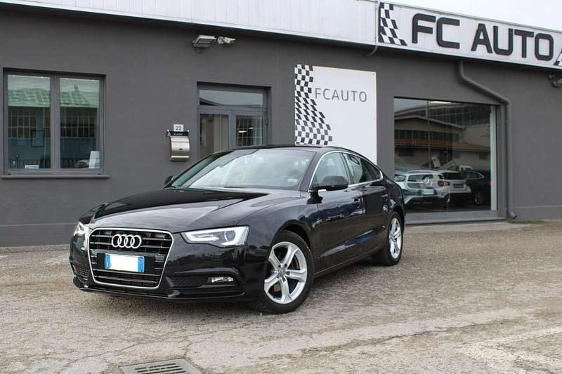Usata Audi A5 177 CV (130 kW) 2014 Nero Berlina