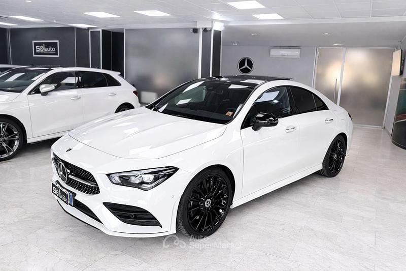Usata Mercedes CLA220 Premium 190 CV (139 kW) 2022 149  bianco polare Berlina