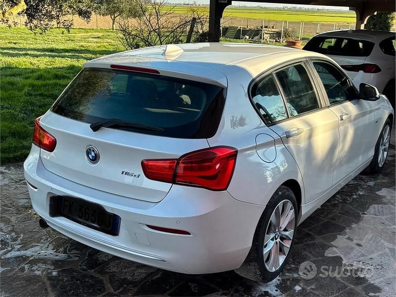 Usata BMW 116 116 CV (85 kW) 2017 Bianco Utilitaria