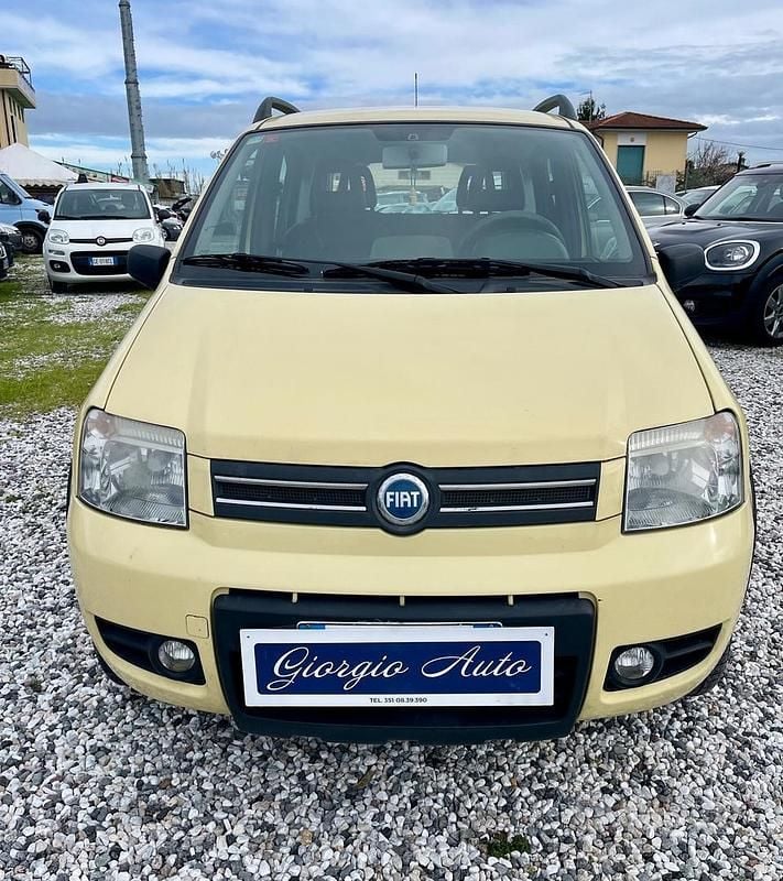Usata Fiat Panda 4x4 69 CV (50 kW) 2007 Giallo Utilitaria
