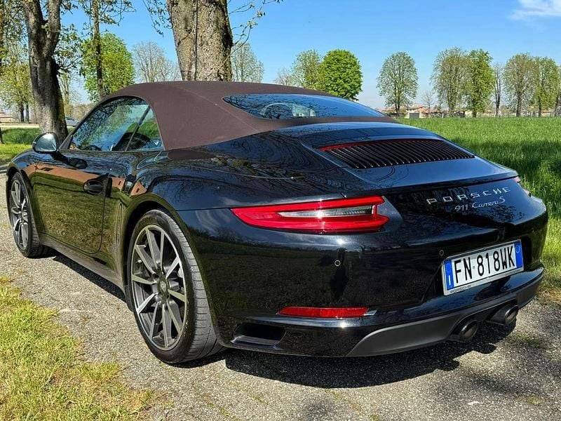 Usata Porsche 911 Carrera S Cabriolet Sport 420 CV (308 kW) 2018 Nero Cabrio
