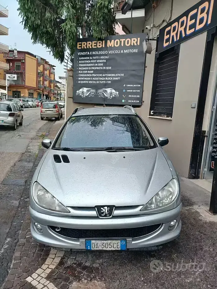 Usata Peugeot 206 68 CV (50 kW) 2006 Grigio Station wagon