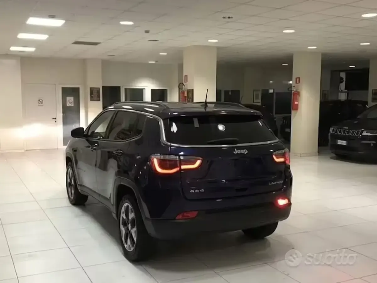 Usata Jeep Compass Limited 140 CV (102 kW) 2018 Bluazzurro SUV