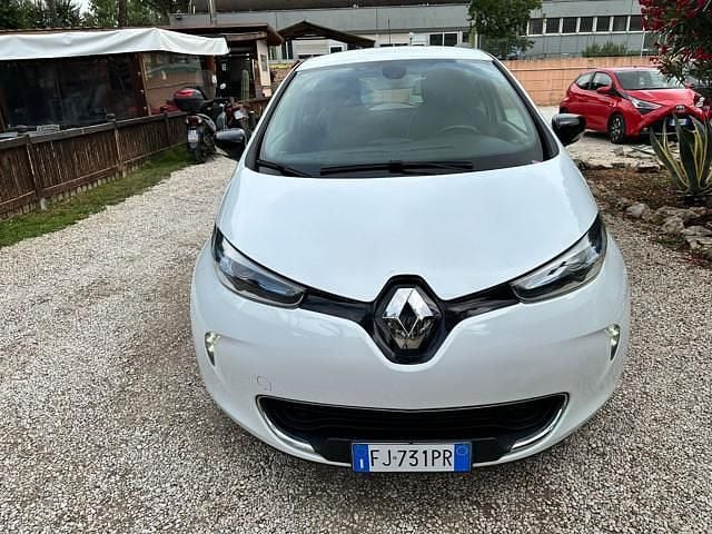 Usata Renault Zoe Intens 64 kW (88 CV) 2017 Bianco Utilitaria