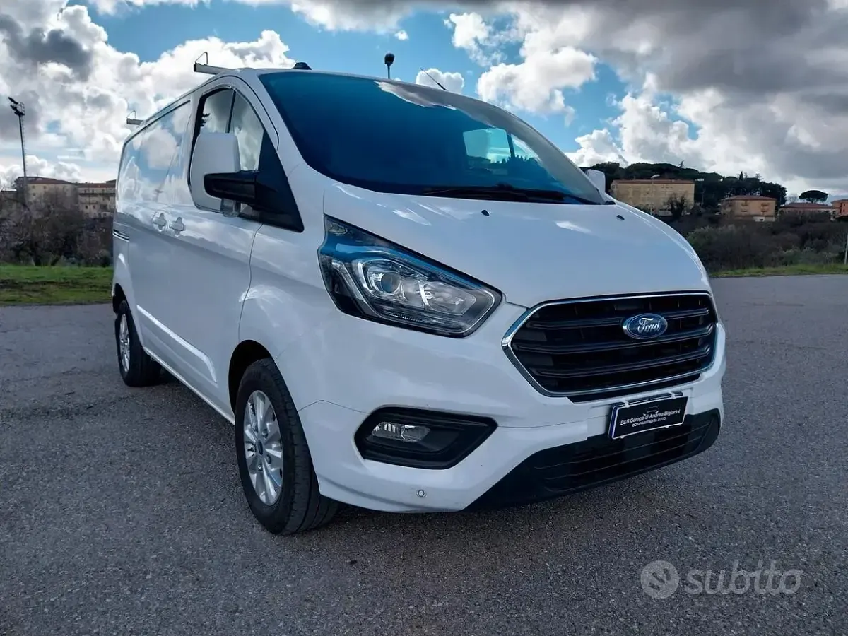 Usata Ford Transit Custom 170 CV (125 kW) 2019 Bianco Furgone