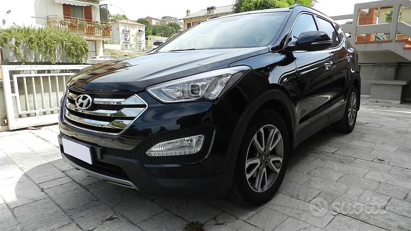 Nero Usata 2014 Hyundai Santa Fe Comfort SUV | 8900 € (Ottimo prezzo) - Immagine 1/4