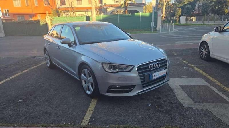 Usata Audi A3 Ambition 110 CV (80 kW) 2016 Grigio Berlina