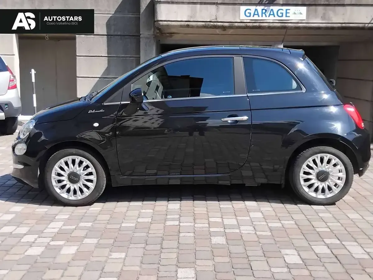 Usata Fiat 500 Dolcevita 69 CV (50 kW) 2021 Nero Utilitaria