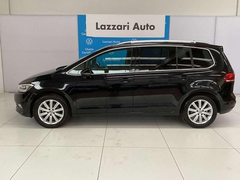 Usata VW Touran Highline 150 CV (110 kW) 2016 Nero Monovolume