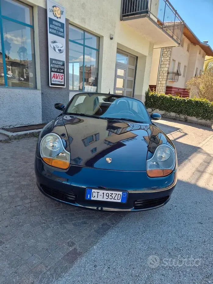 Usata Porsche 986 Boxster 220 CV (161 kW) 1999 Bluazzurro Cabrio