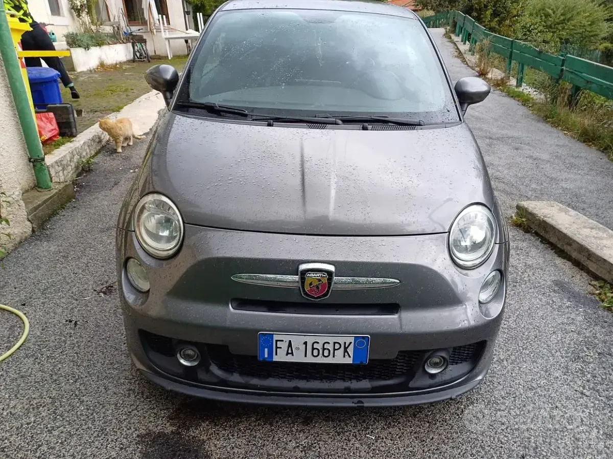 Usata Fiat 500 Abarth 2015 Grigio Utilitaria
