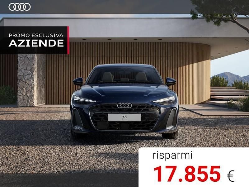 Nuova Audi A6 S-Line 367 CV (269 kW) 2025 Blu firmamento metallizzato Berlina
