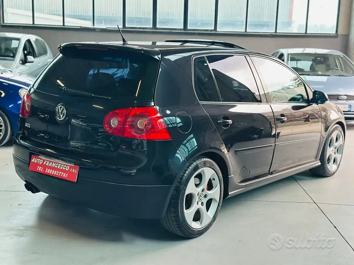 Usata VW Golf IV GTI 200 CV (147 kW) 2006 Nero Berlina