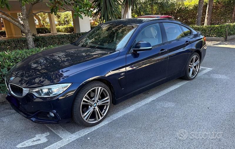 Usata BMW 420 Gran Coupé M Sport 184 CV (135 kW) 2014 Blu Coupé