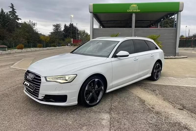 Usata Audi A6 190 CV (139 kW) 2016 Bianco Station wagon