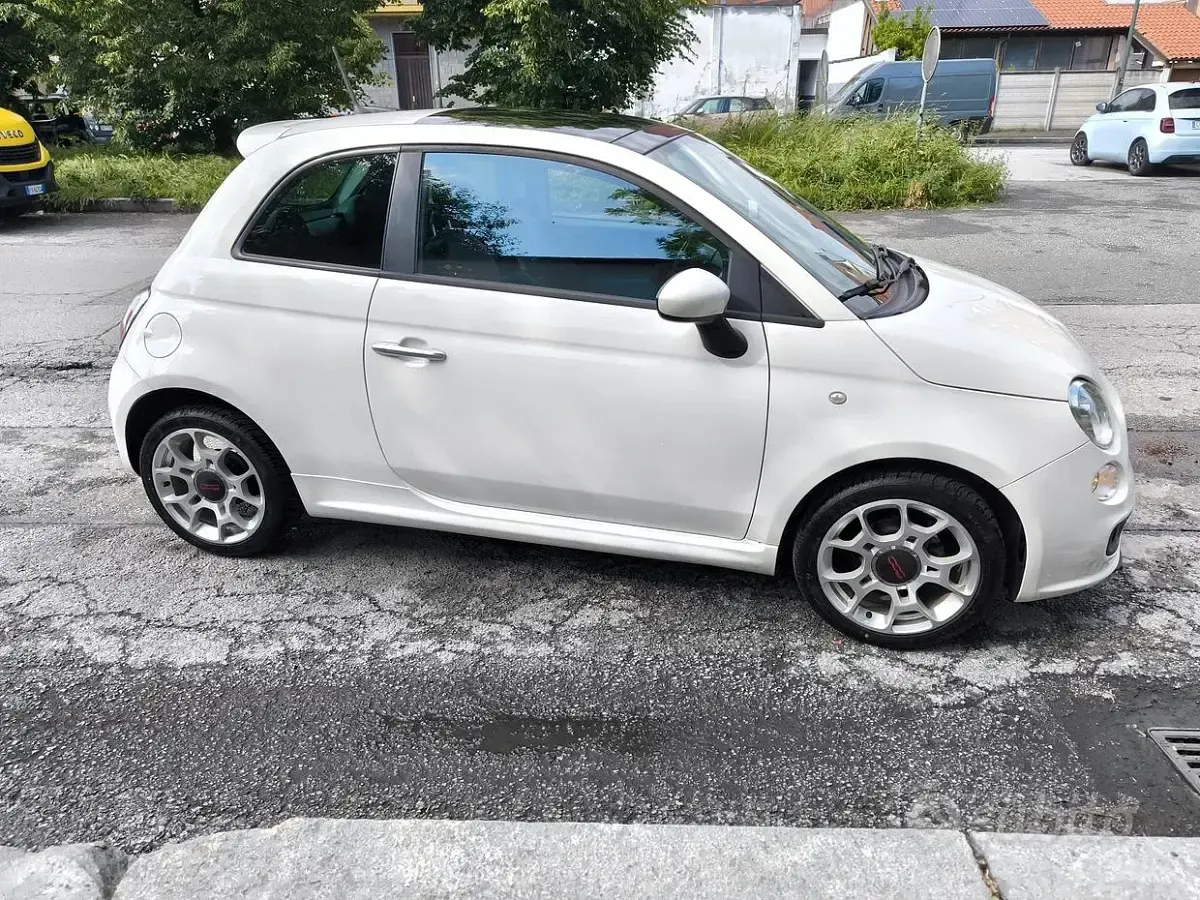 Usata Fiat 500S S 69 CV (50 kW) 2014 Bianco Berlina