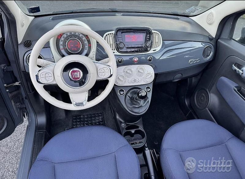 Usata Fiat 500 2022 Grigio Cabrio