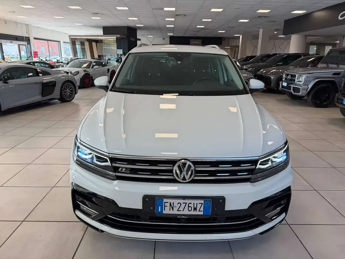 Usata VW Tiguan Advance 239 CV (175 kW) 2018 Bianco SUV