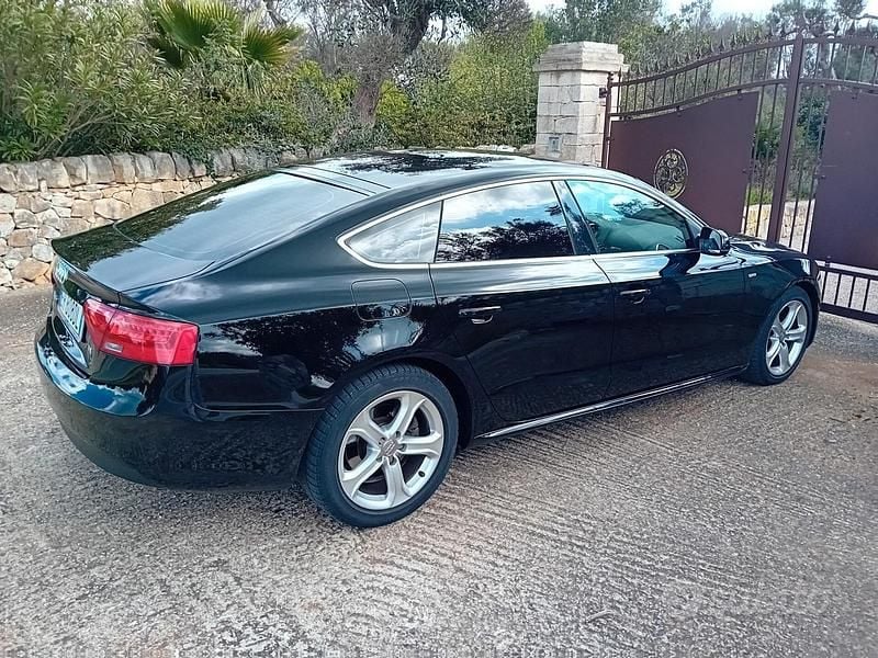 Usata Audi A5 177 CV (130 kW) 2012 Nero Coupé