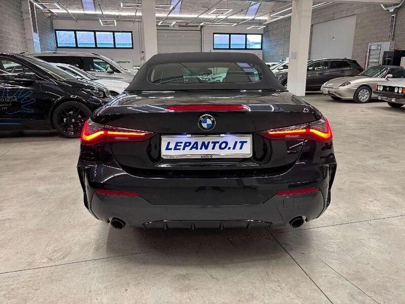 Usata BMW 430 Cabriolet M Sport 245 CV (180 kW) 2022 Nero Cabrio