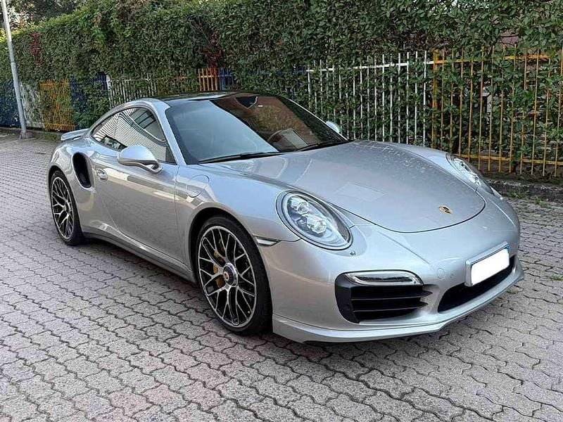 Usata Porsche 911 Turbo S 560 CV (411 kW) 2014 Argento Coupé