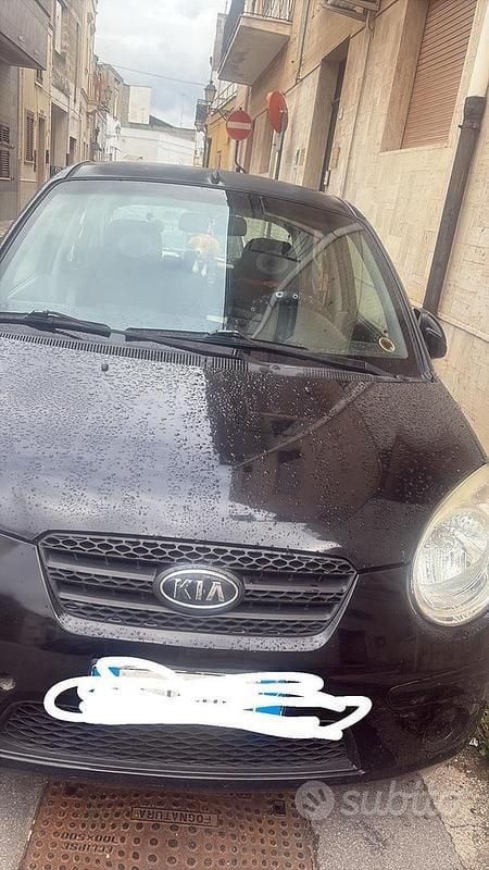 Usata Kia Picanto 2008 Nero Utilitaria