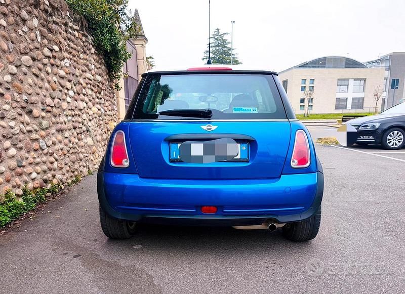 Usata Mini Cooper 2006 Blu Utilitaria