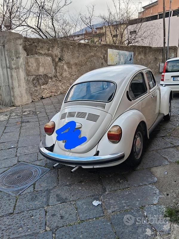 Usata VW Beetle 1986 Bianco Utilitaria