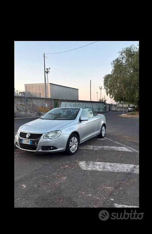 Usata VW Eos 210 CV (154 kW) 2007 Grigio Cabrio
