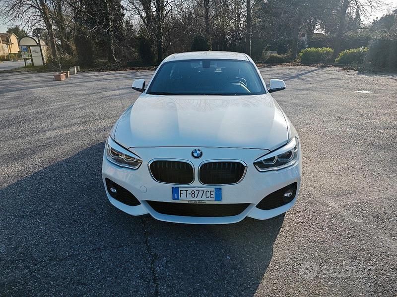 Usata BMW 118 M Sport 150 CV (110 kW) 2018 Bianco Utilitaria