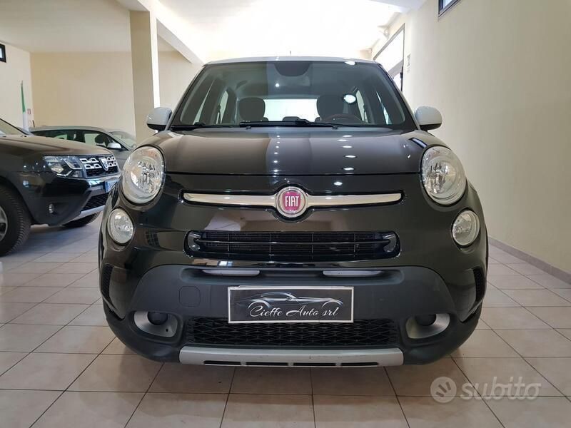 Usata Fiat 500L Trekking 95 CV (69 kW) 2016 Nero Monovolume
