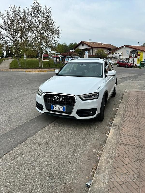 Usata Audi Q3 140 CV (102 kW) 2015 Bianco SUV