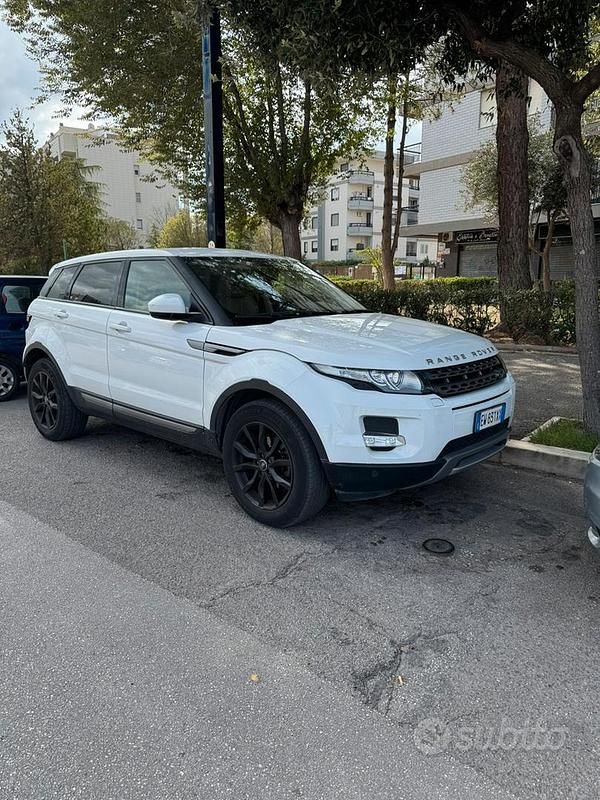 Usata Land Rover Range Rover evoque 190 CV (139 kW) 2014 Bianco SUV