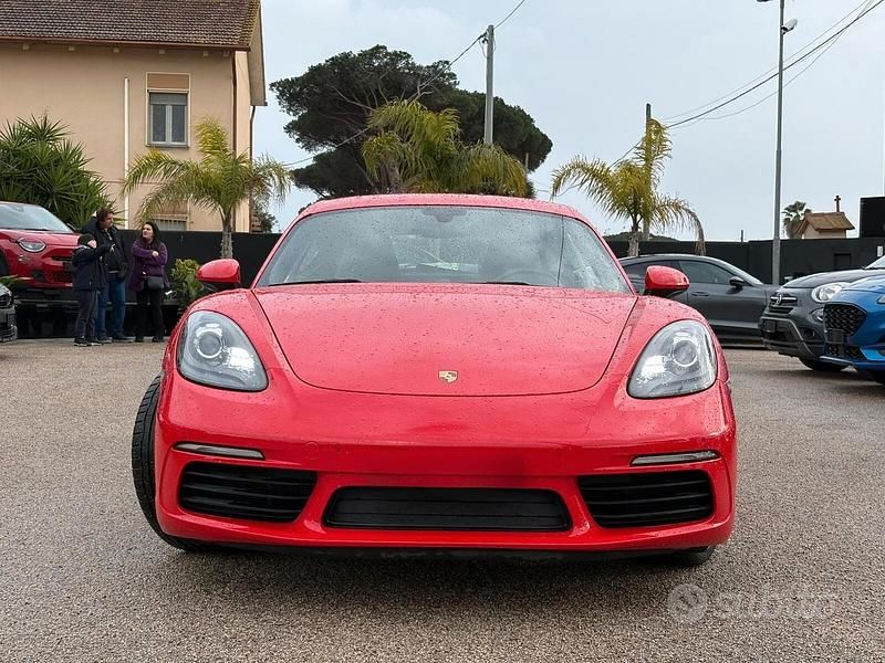 Usata Porsche 718 Cayman 300 CV (220 kW) 2017 Rosso Coupé