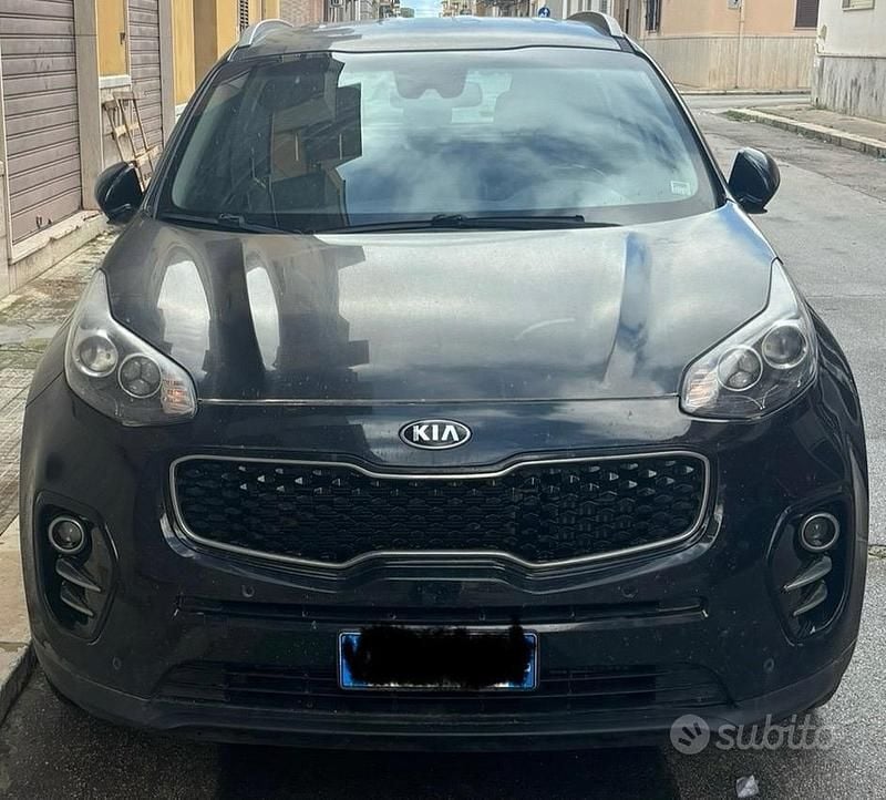 Usata Kia Sportage 132 CV (97 kW) 2017 Nero SUV