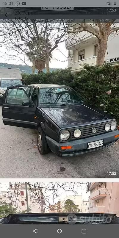 Usata VW Golf II 1990 Utilitaria