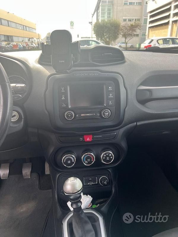 Usata Jeep Renegade 120 CV (88 kW) 2014 Nero SUV